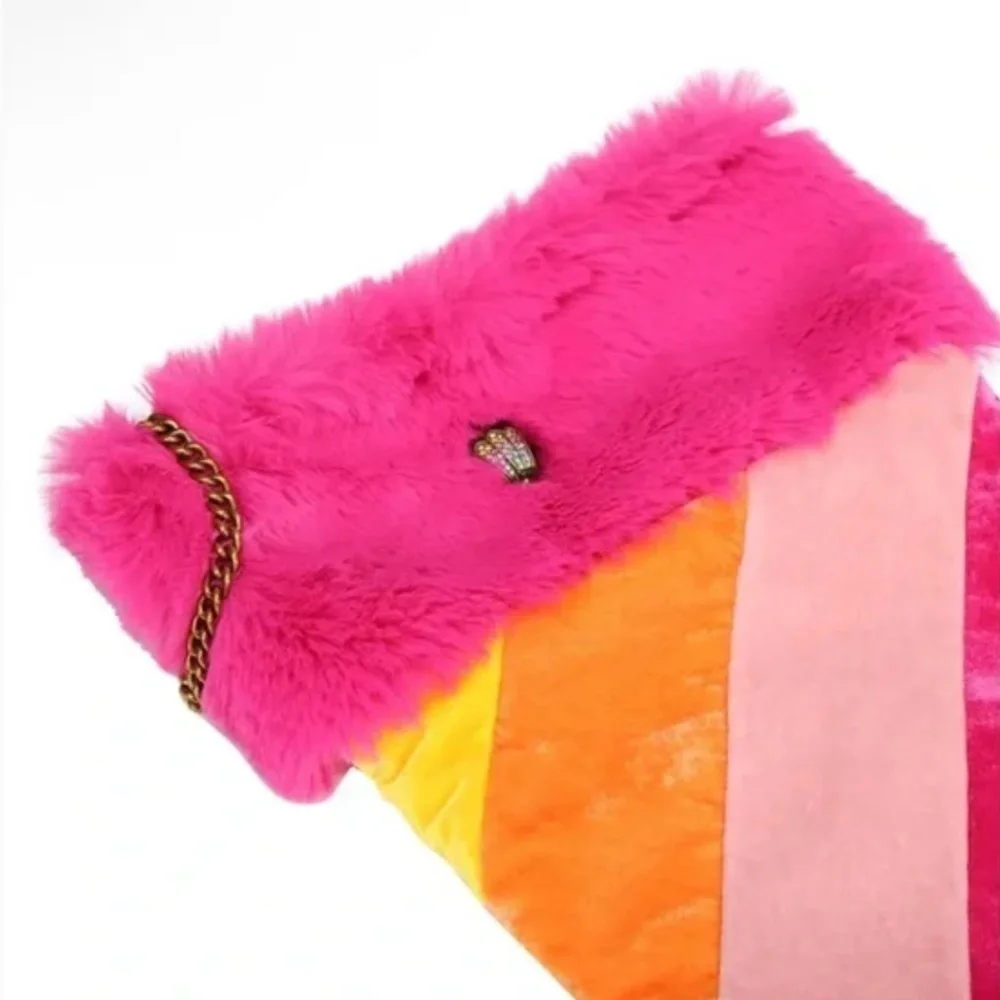 NWT Kurt Geiger London Christmas Stocking Xmas with Dust Bag